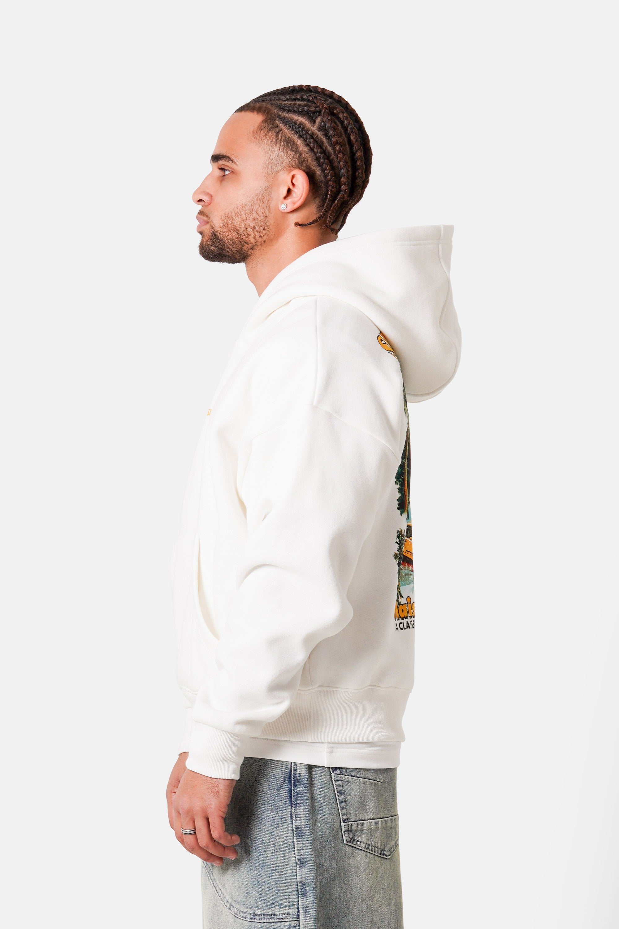 coast back print hoodie 13001-offw