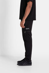 Nylon cargo Pants 22577-BLAC