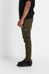 Nylon cargo Pants 22577-KAKI