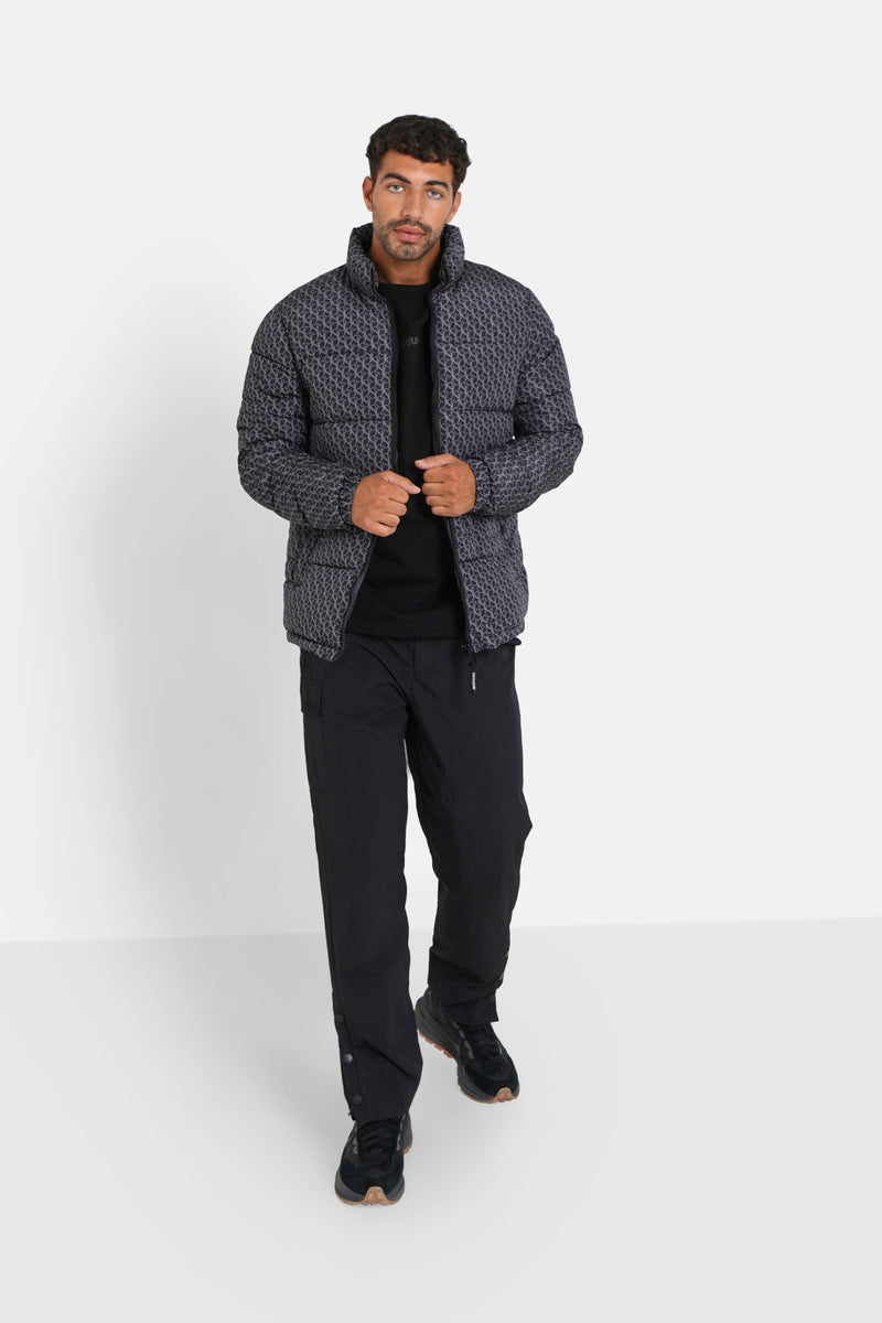 Monogramm downjacket 22816-blac