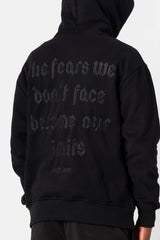 Sweatshirt fear back 22976-BLAC