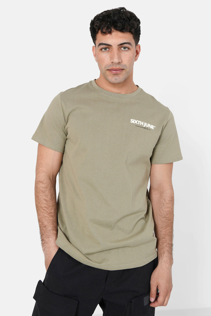 Self Love tee 22994-kaki