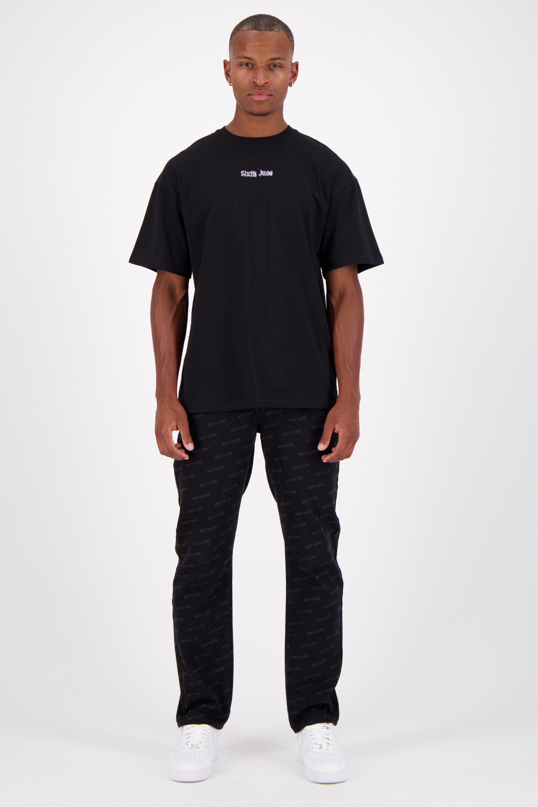 Denim pants logomania 23426-BLAC