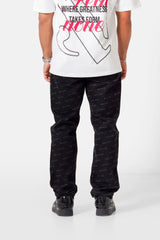 Denim pants logomania 23426-BLAC