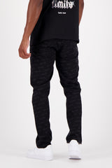 Denim pants logomania 23426-BLAC