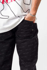 Denim pants logomania 23426-BLAC