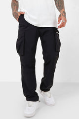 Nylon cargo Pants 23552-BLAC