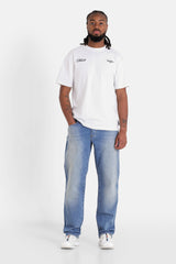 Regular scratched jeans 23561-BLUE