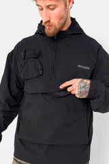 Jacket Nylon tech pockets 23936-BLAC