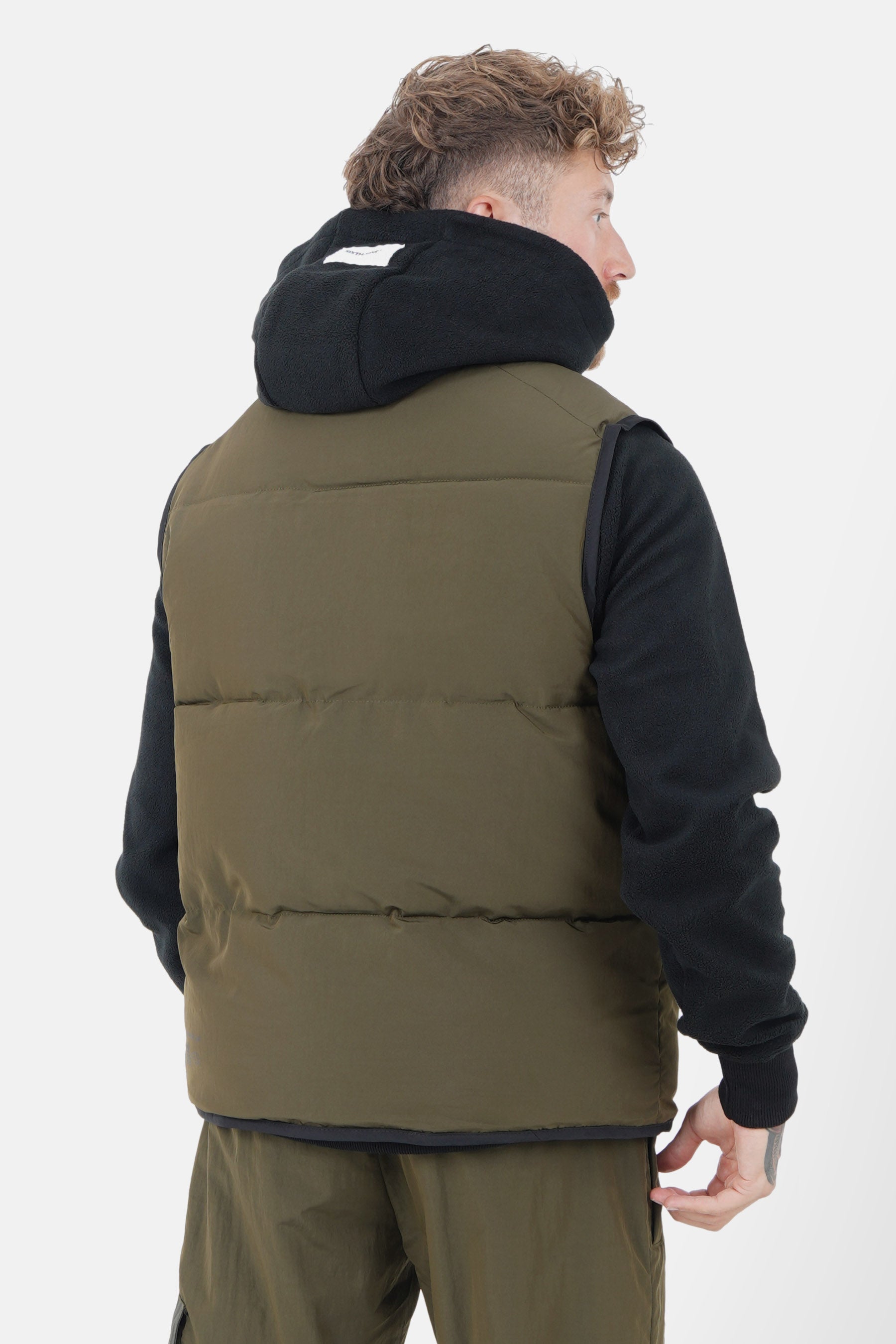 Nylon tech light jacket Khaki 23945