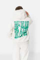 TAKE THE RISK ZIP UP HOODIE 25006-LGRE