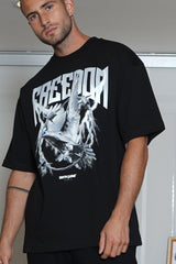 SS t-shirt freedom 25027-BLAC