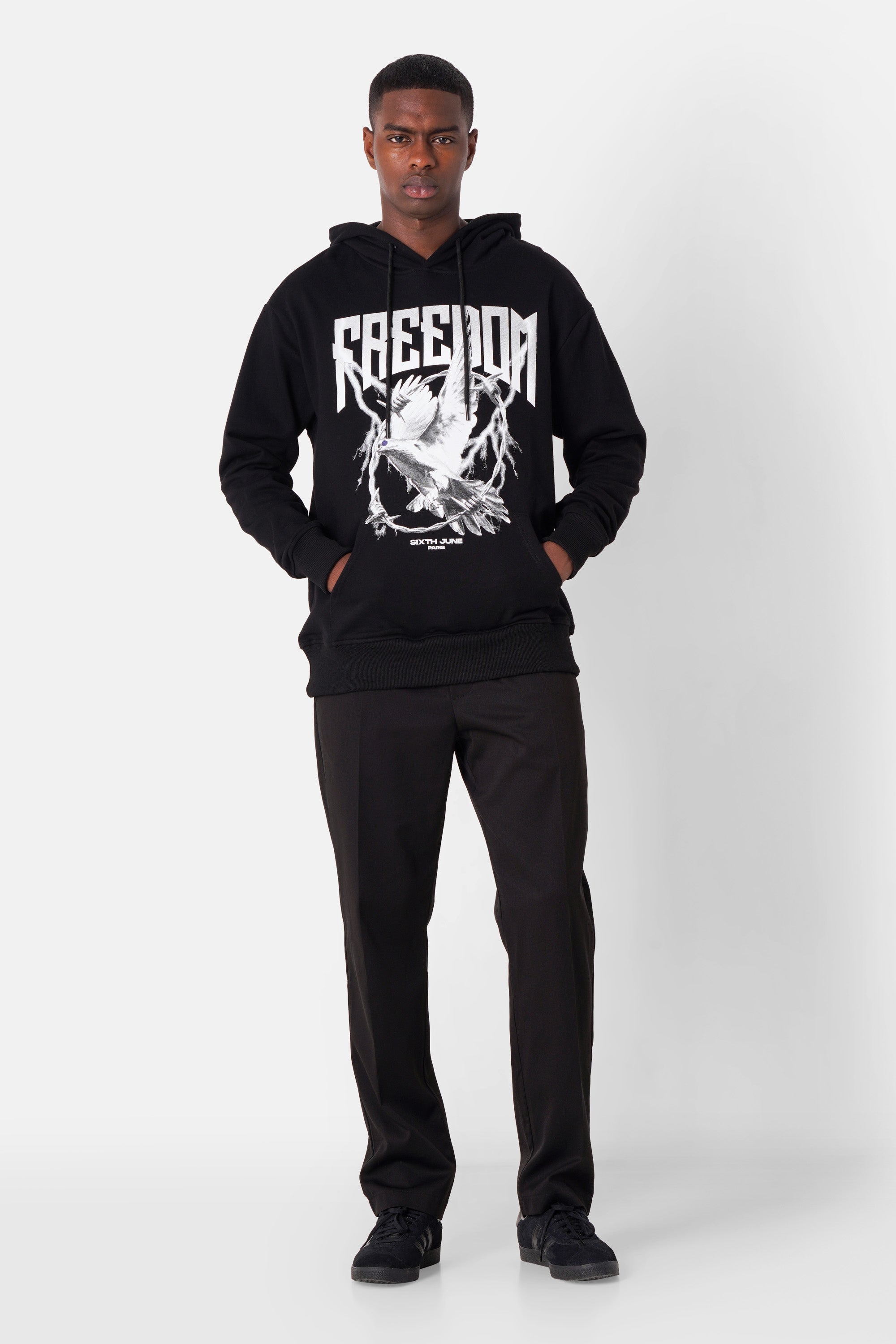 Sweatshirt freedom 25028-BLAC