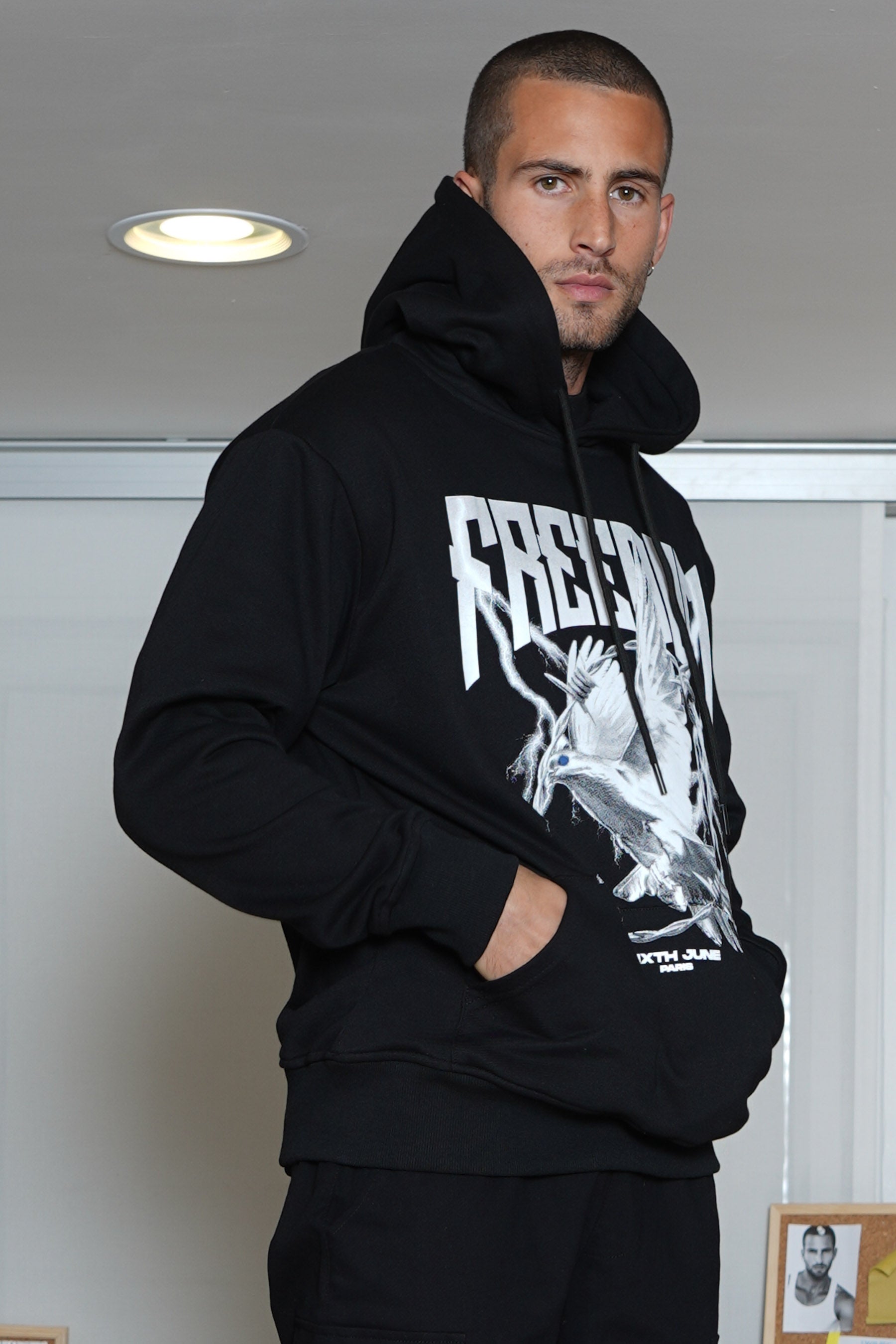 Sweatshirt freedom 25028-BLAC