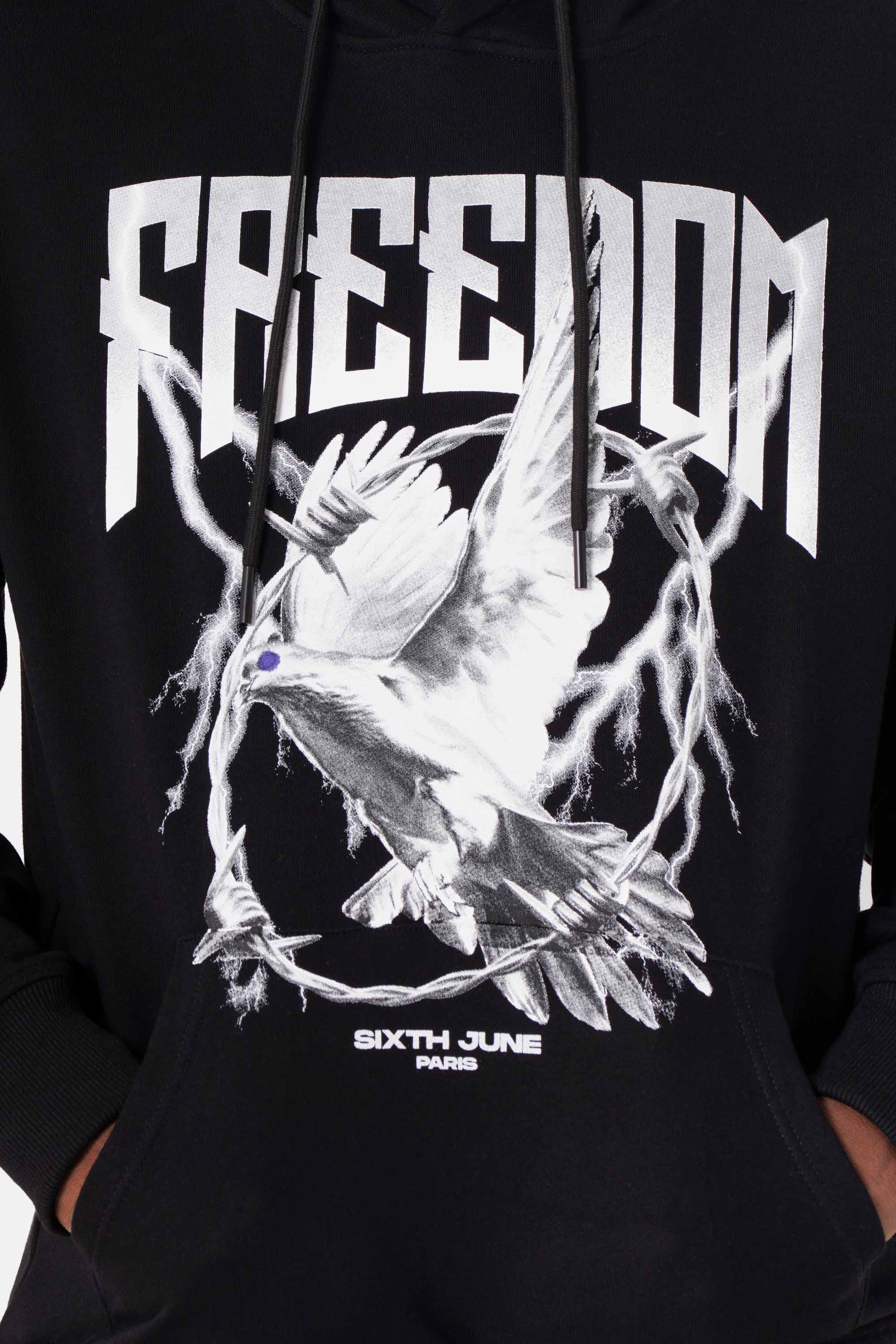 Sweatshirt freedom 25028-BLAC