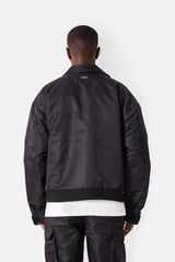 Jacket thick nylon 25118-BLAC