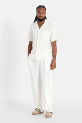 Resort Crepe Shirt 25200-WHIT
