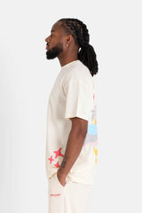 Lost In Paradise ss Tshirt 25205-BEIG