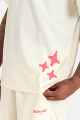 Lost In Paradise ss Tshirt 25205-BEIG