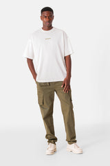 UTILITY TWILL  PANTS 25211-kaki