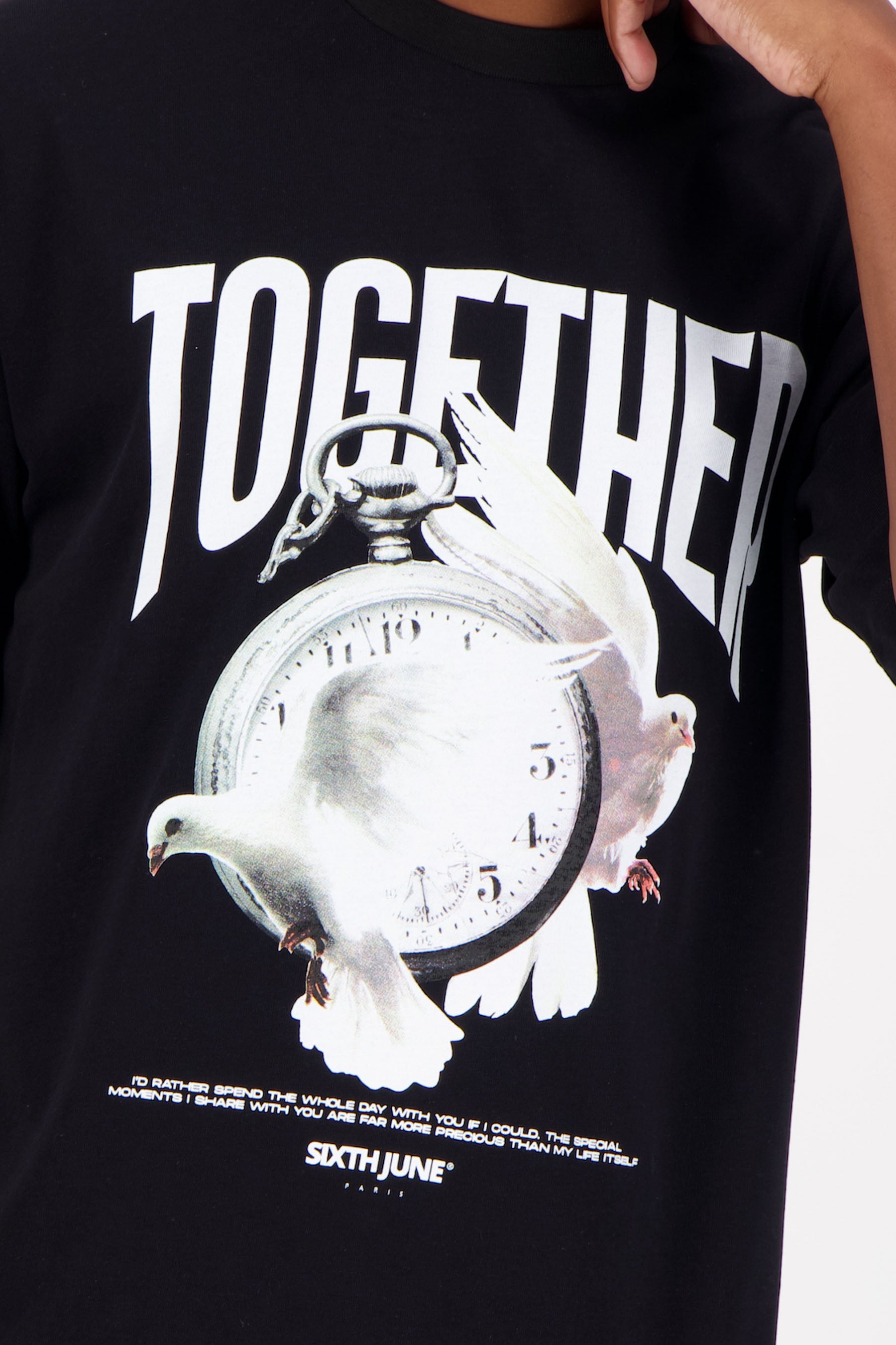 TOGETHER SS TSHIRT 25240-BLAC