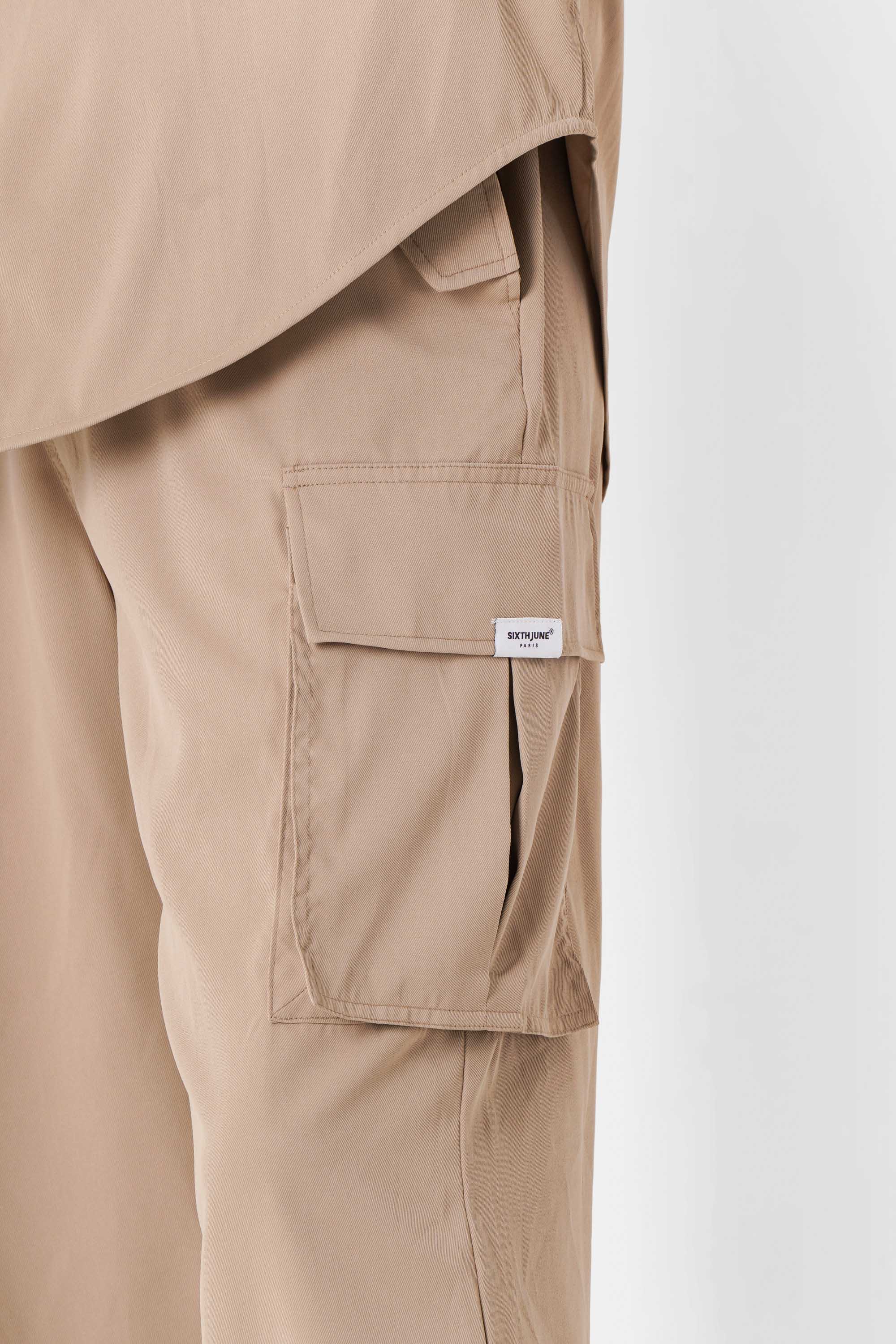 Cargo pants pocket 25267-BEIG