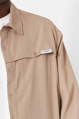 LS shirt pocket 25275-BEIG