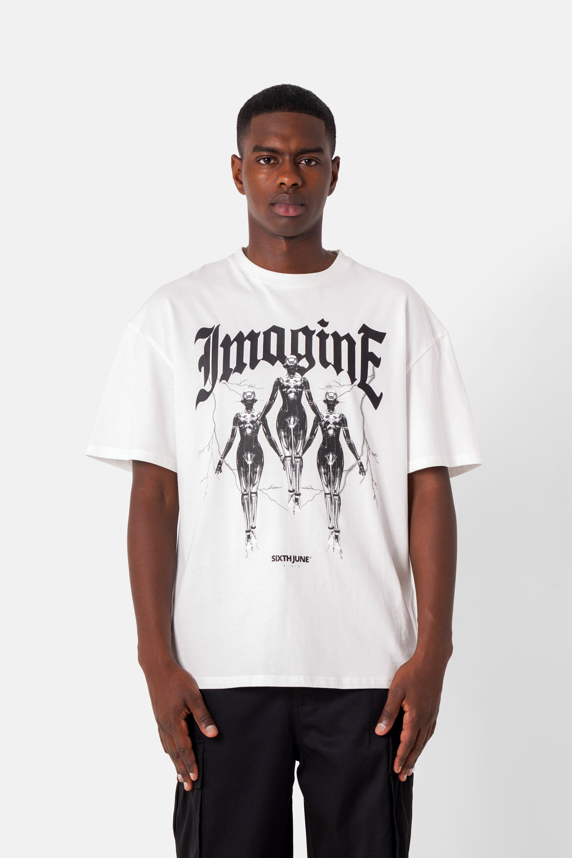 SS t-shirt imagine 25304-WHIT