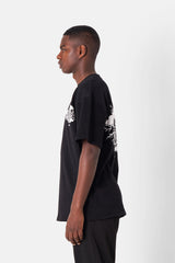 T-shirt short sleeves as de pique 25354-BLAC