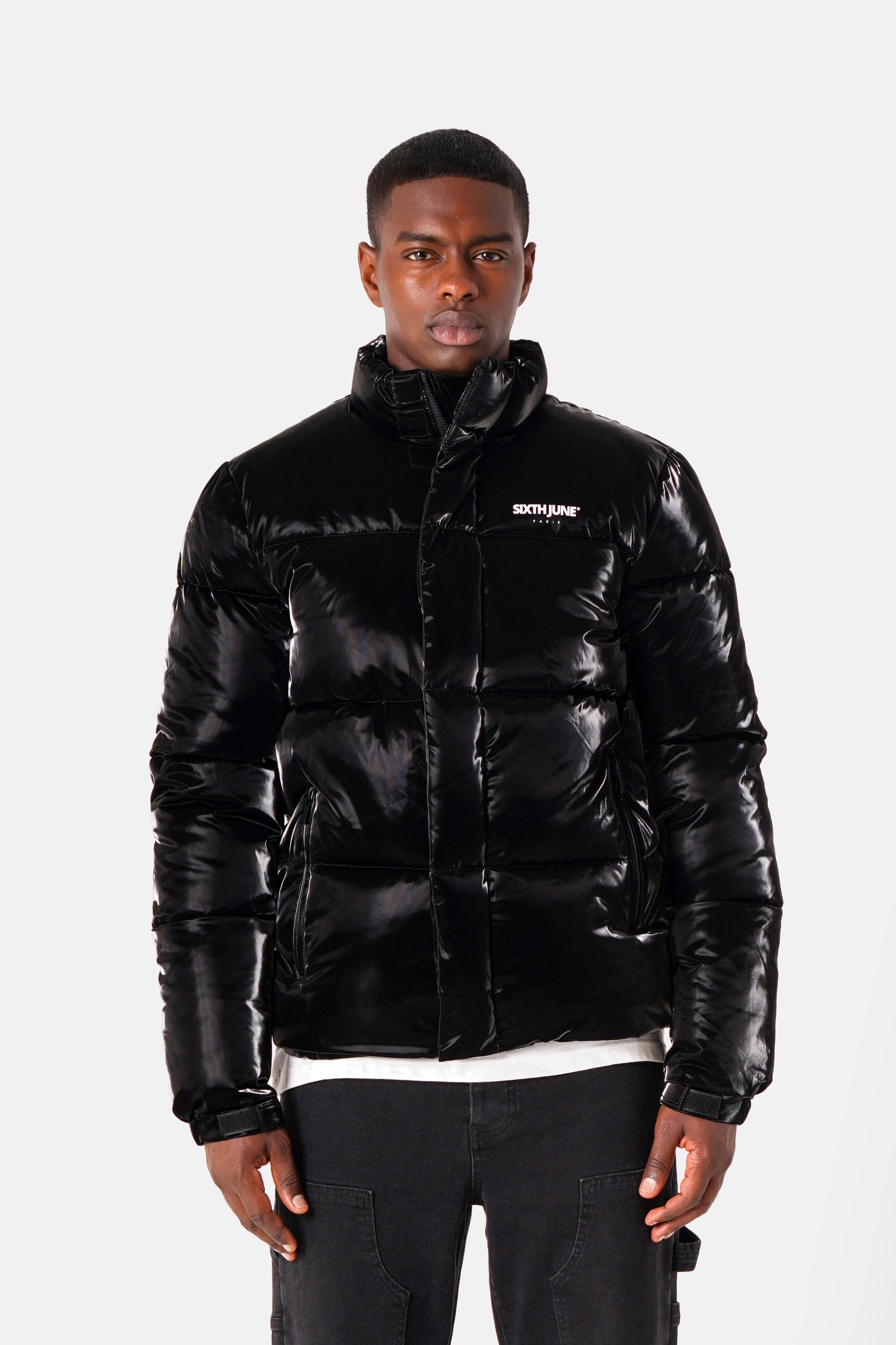 Puffer shiny 25395-BLAC