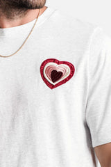 T-Shirt Sixth June Heart Patch 25483-GREY