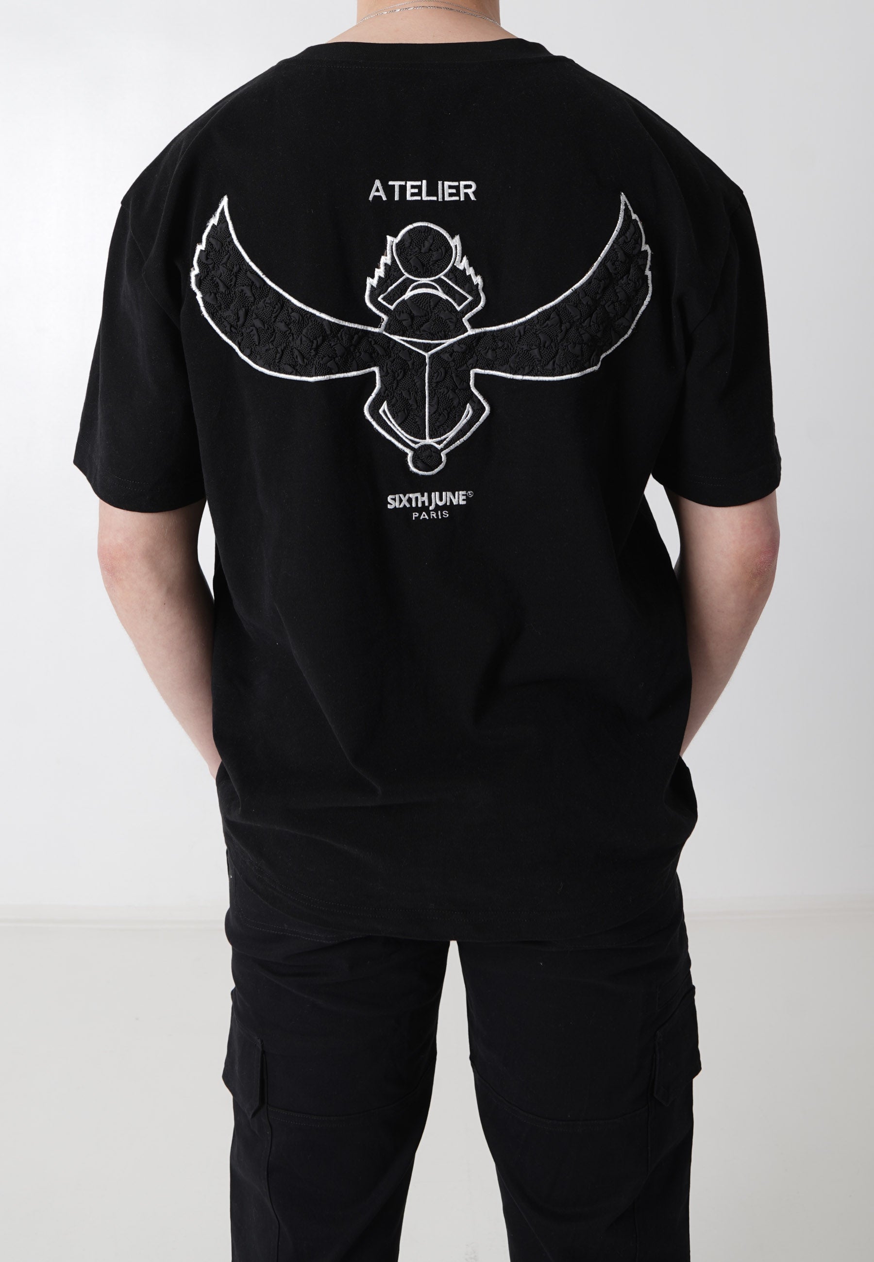 T-shirt Royal Beetle Patch 25516-BLAC