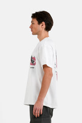 T-Shirt Eagle Backprint 25521-WHIT