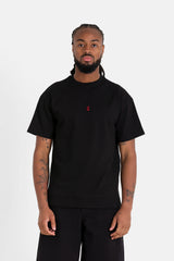 6J Heart ss Tshirt 25553-BLAC