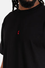 6J Heart ss Tshirt 25553-BLAC