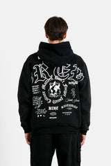 Hoodie CREW Graphic 25595-BLAC