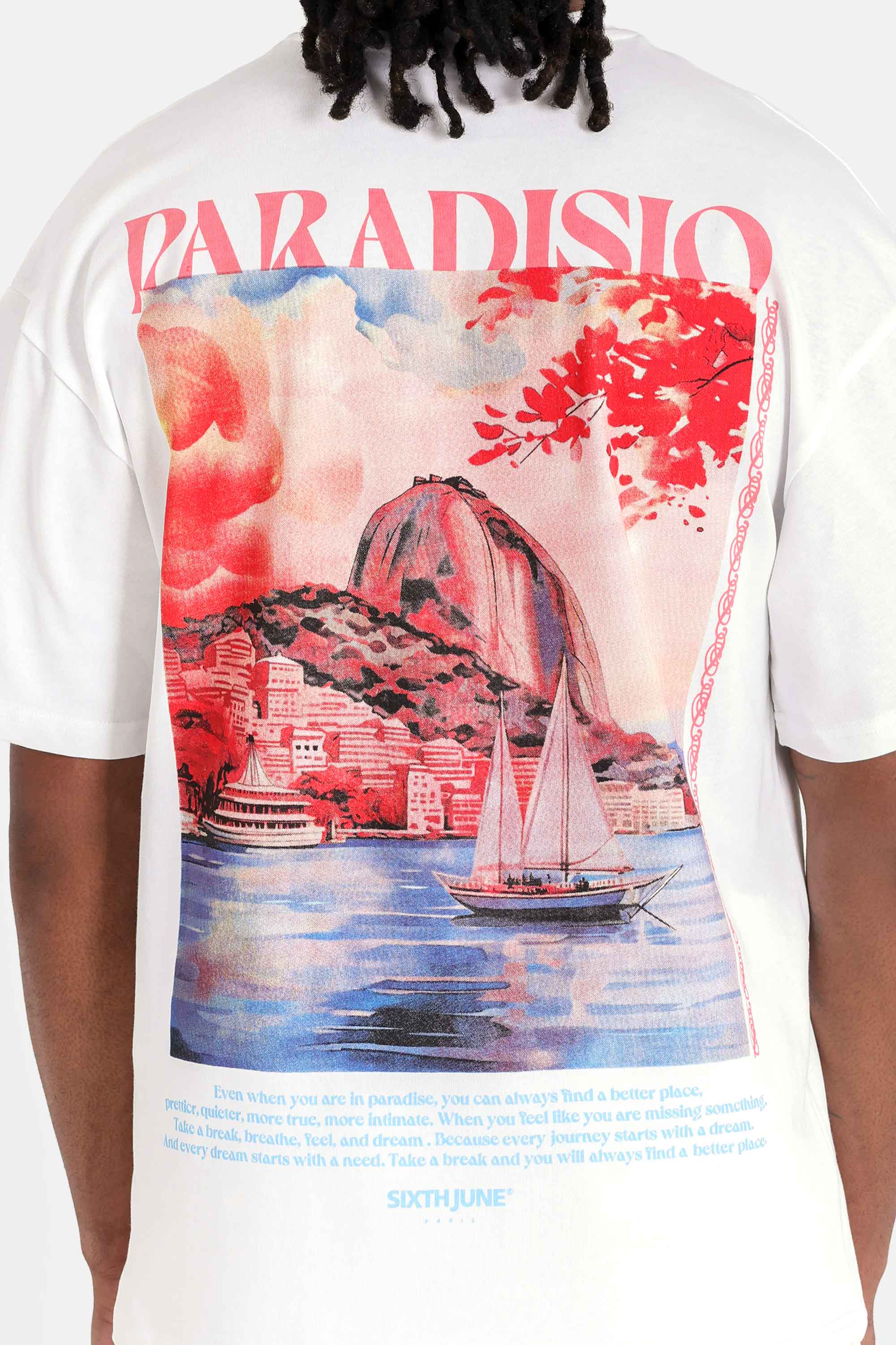 Acucar Rio View ss Tshirt 25667-WHIT
