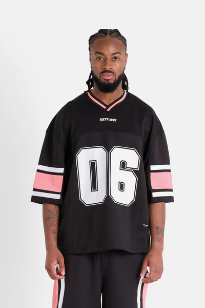 Football Jersey 25668-BLAC – Sixth June