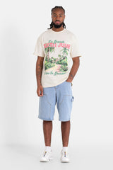 Life in Grandeur ss Tshirt 25677-BEIG