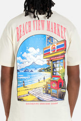 6 Eleven ss Tee 25680-BEIG