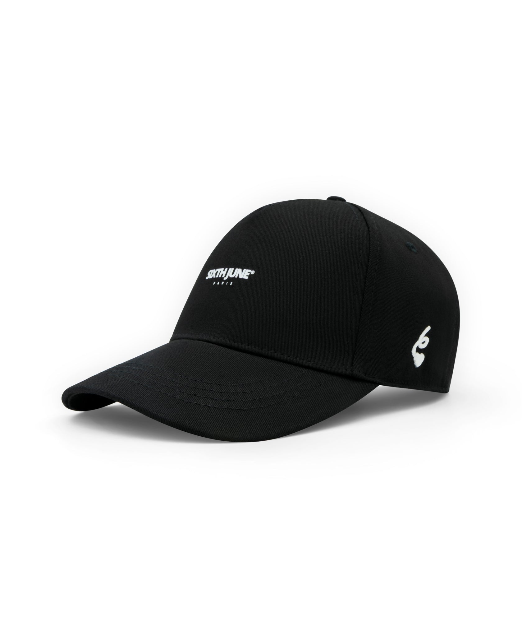 Essential Sixth June 6 panel Cap 25686-BLAC