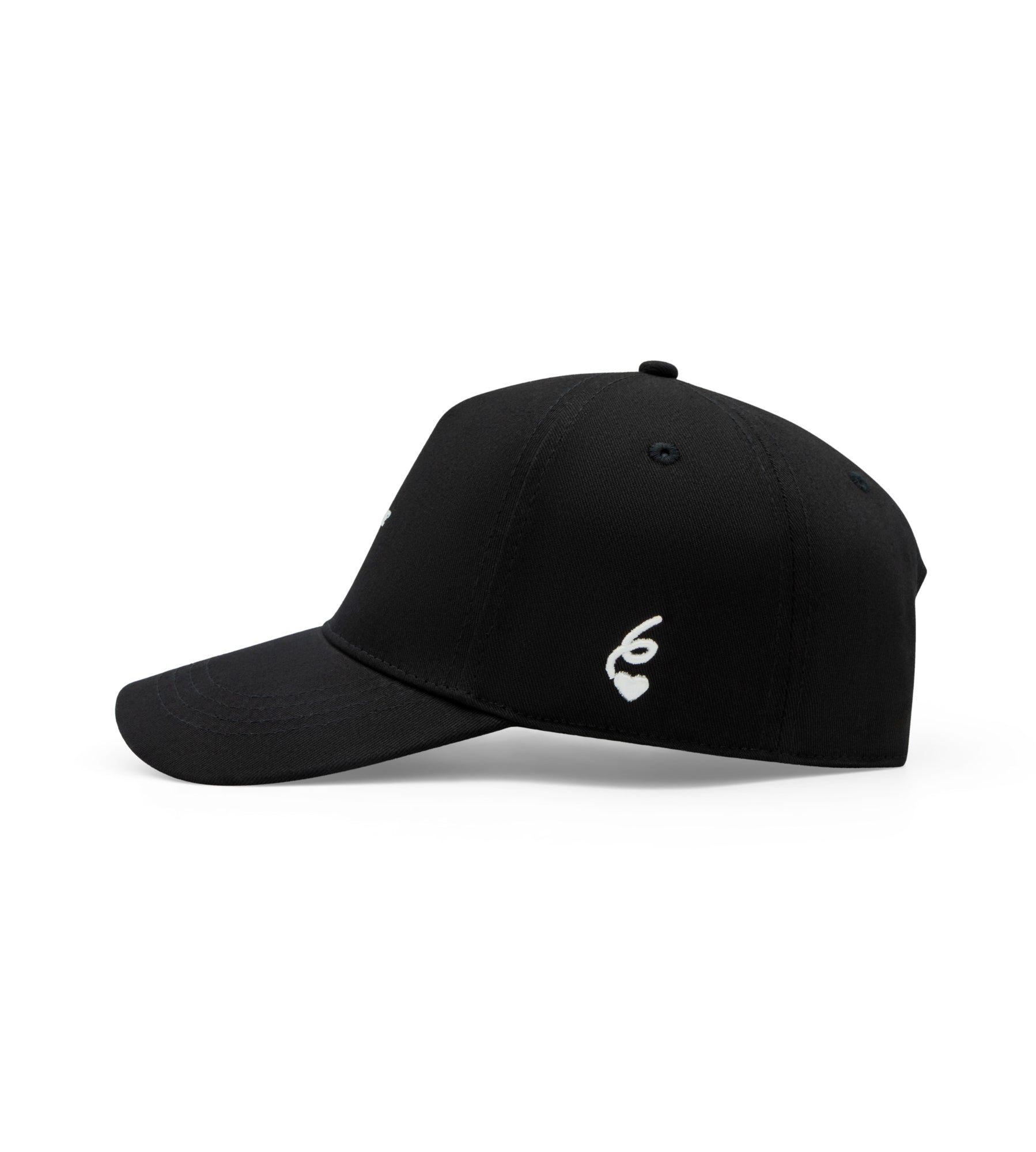 Essential Sixth June 6 panel Cap 25686-BLAC