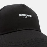 Essential Sixth June 6 panel Cap 25686-BLAC