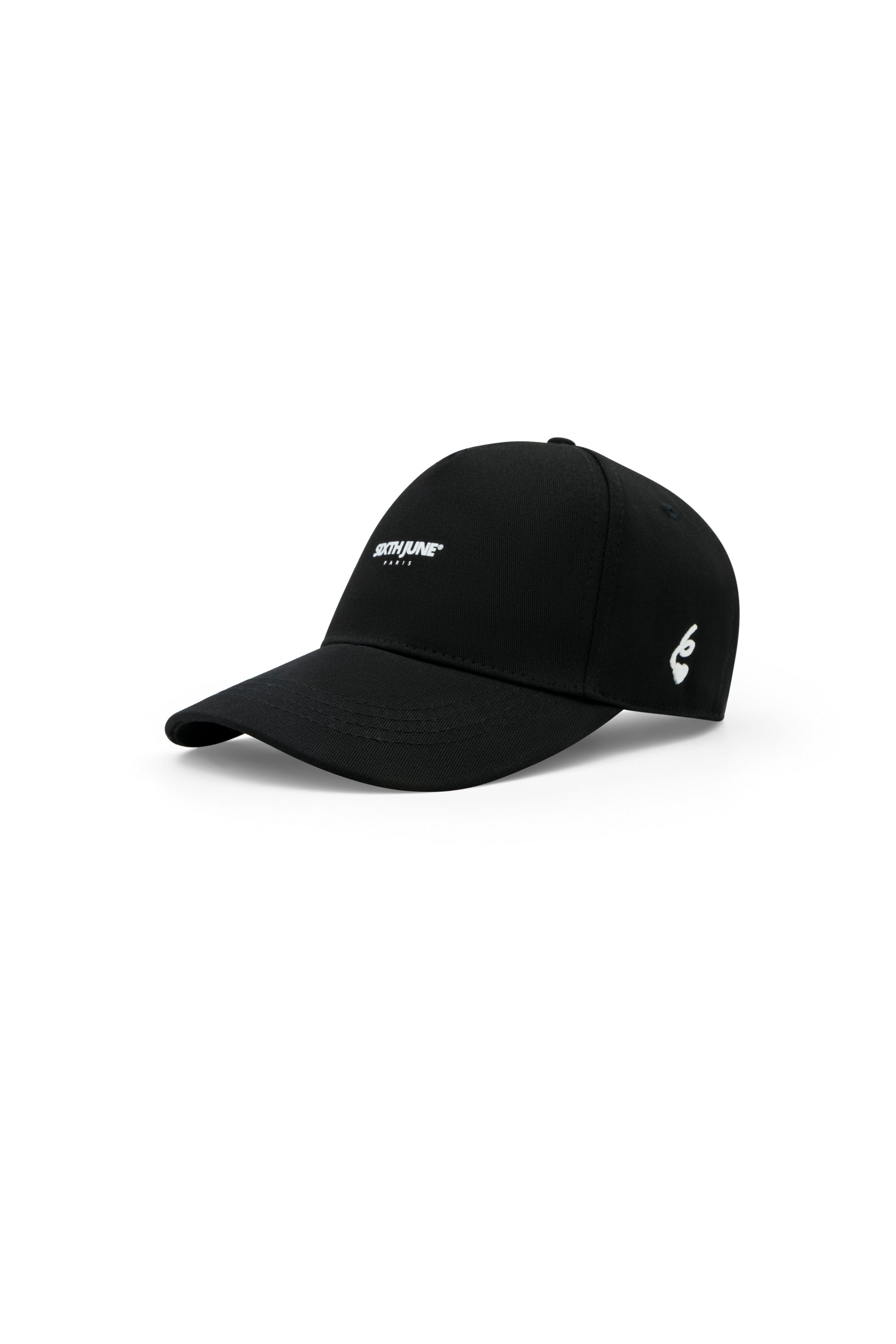 Essential Sixth June 6 panel Cap 25686-BLAC