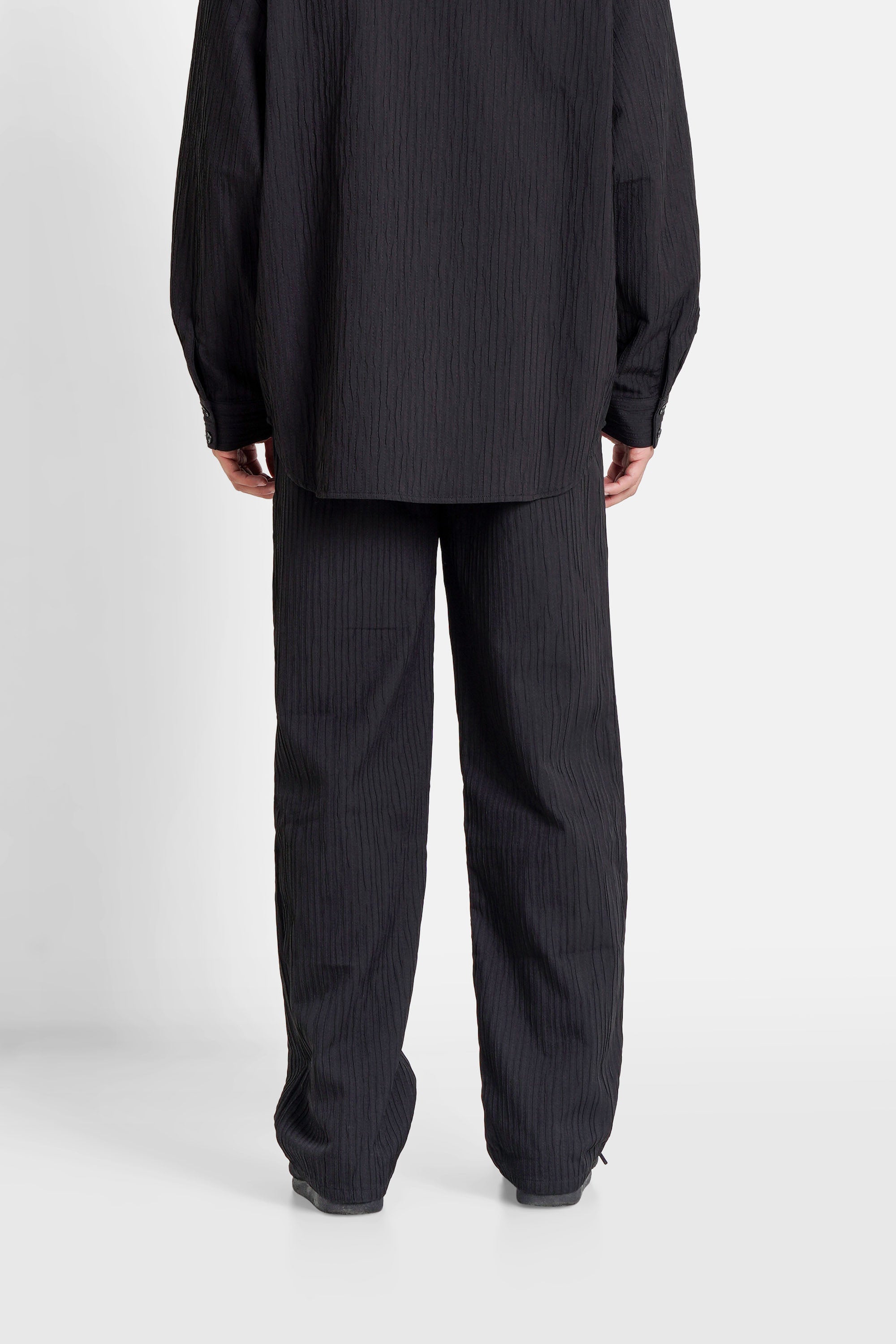 Sixth June Textured Pants 25697-BLAC