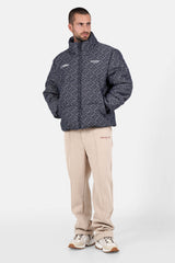 Denim Heart Pattern Sixth June Puffer 25713-DBLU