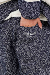 Denim Heart Pattern Sixth June Jeans 25714-DBLU