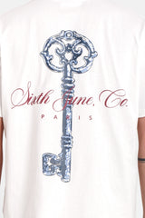 The Key Sixth June Signature Print ss Tshirt 25715-OFFW