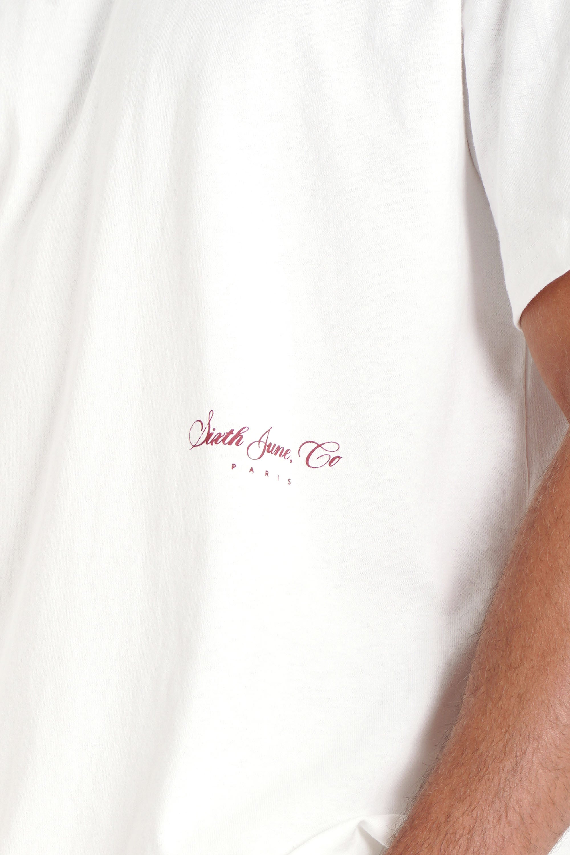 The Key Sixth June Signature Print ss Tshirt 25715-OFFW