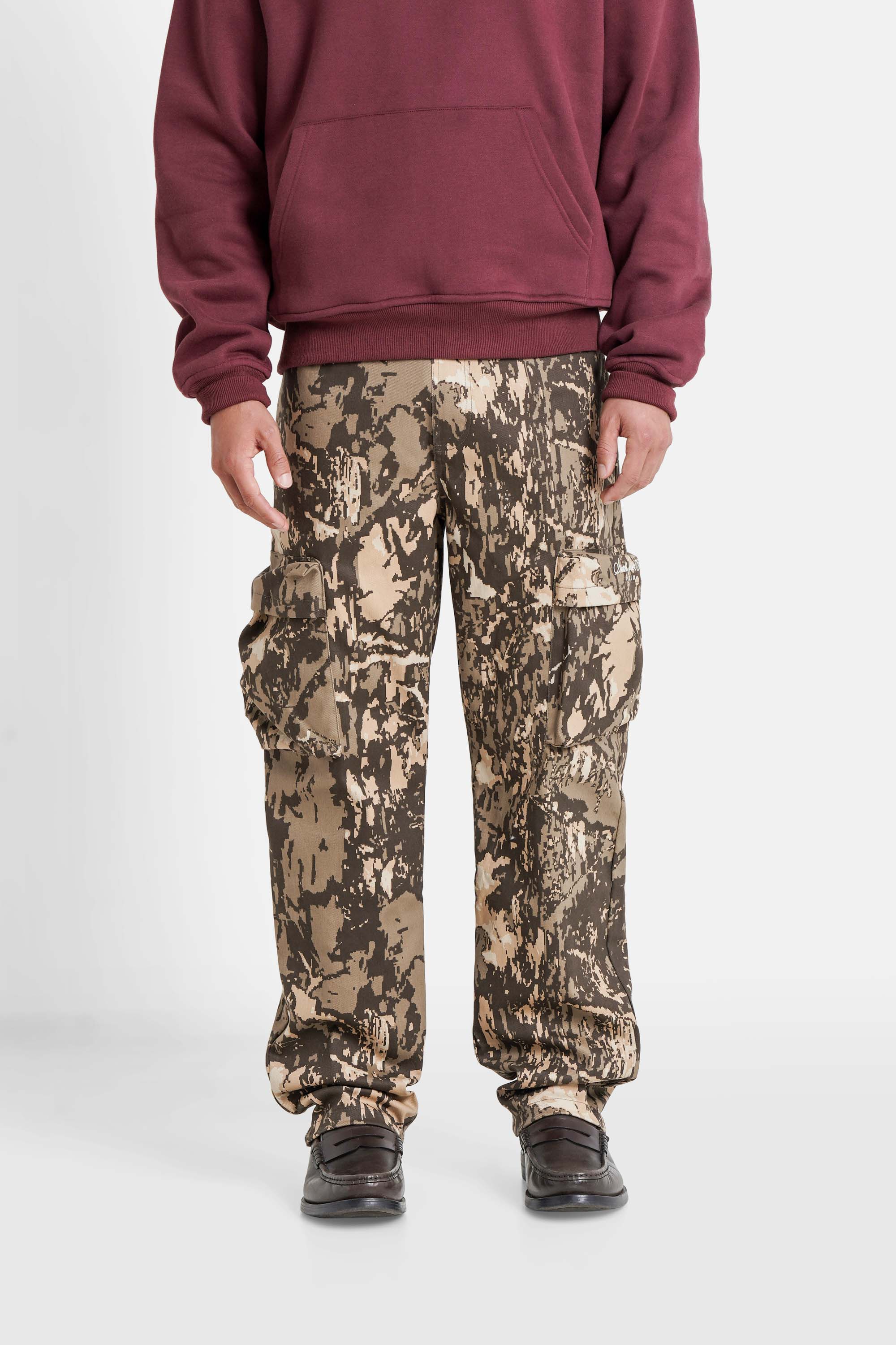 Digital Camo Sixth June Cargo Pants 25721-BROW